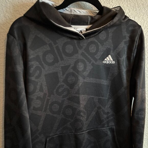 SOLD: adidas Hoodie Kids XL 18/20 - Picture 4 of 12